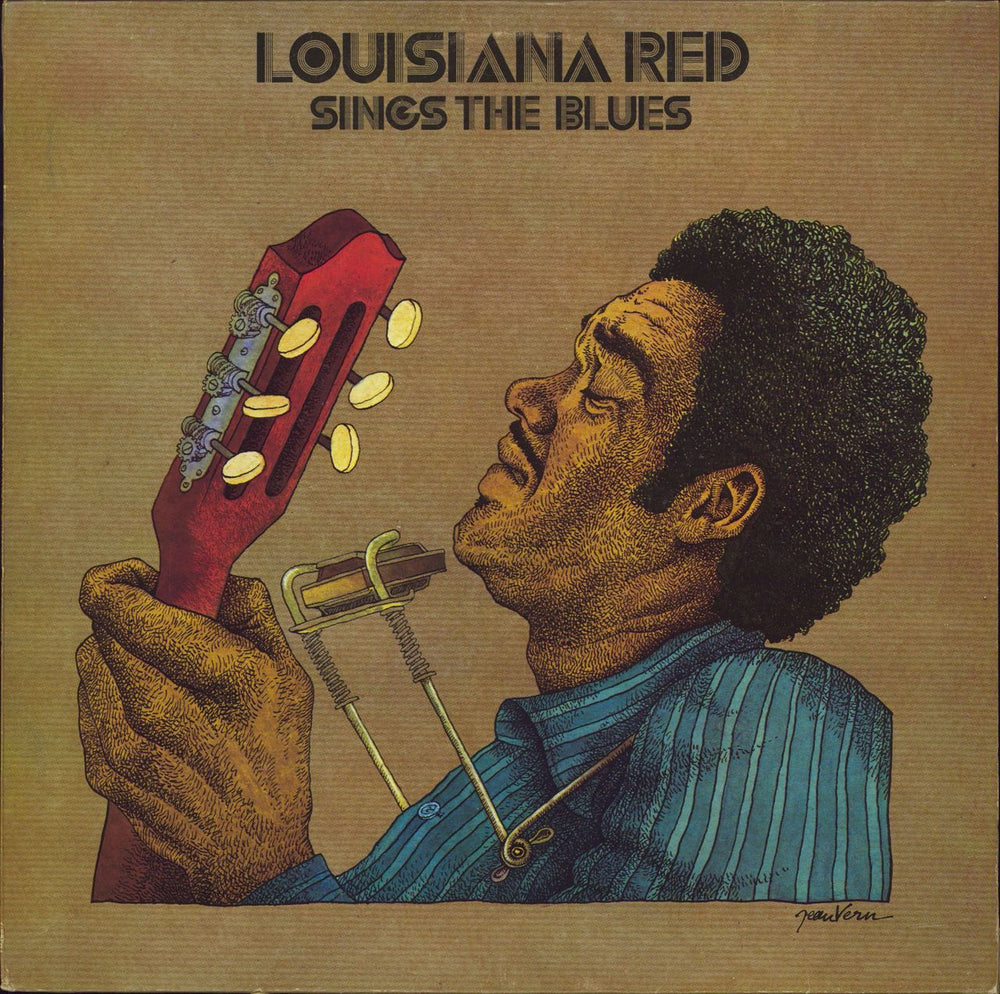 Louisiana Red Sings The Blues UK vinyl LP album (LP record) K40436
