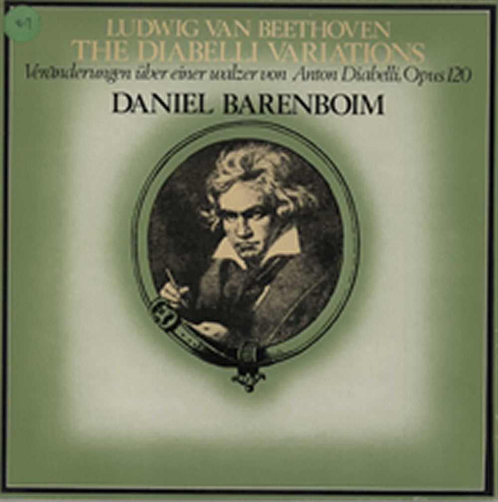 Ludwig Van Beethoven Beethoven: Diabelli Variations UK vinyl LP album (LP record) WG1007