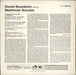 Ludwig Van Beethoven Beethoven Sonatas: No.26 In E Flat Major, Op.81a 'Les Adieux'; No.32 In C Minor, Op.111; No.19 In G UK vinyl LP album (LP record)