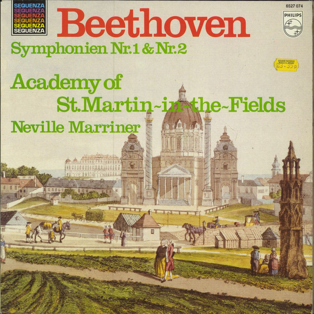 Ludwig Van Beethoven Beethoven: Symphonien Nr.1 & Nr.2 Dutch vinyl LP album (LP record) 6527074