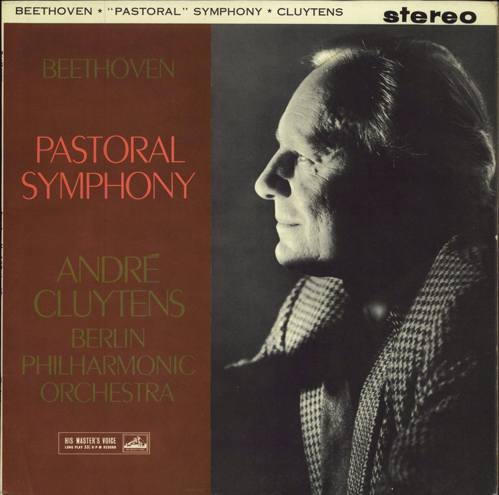 Ludwig Van Beethoven "Pastoral" Symphony - 1st UK vinyl LP album (LP record) ASD433