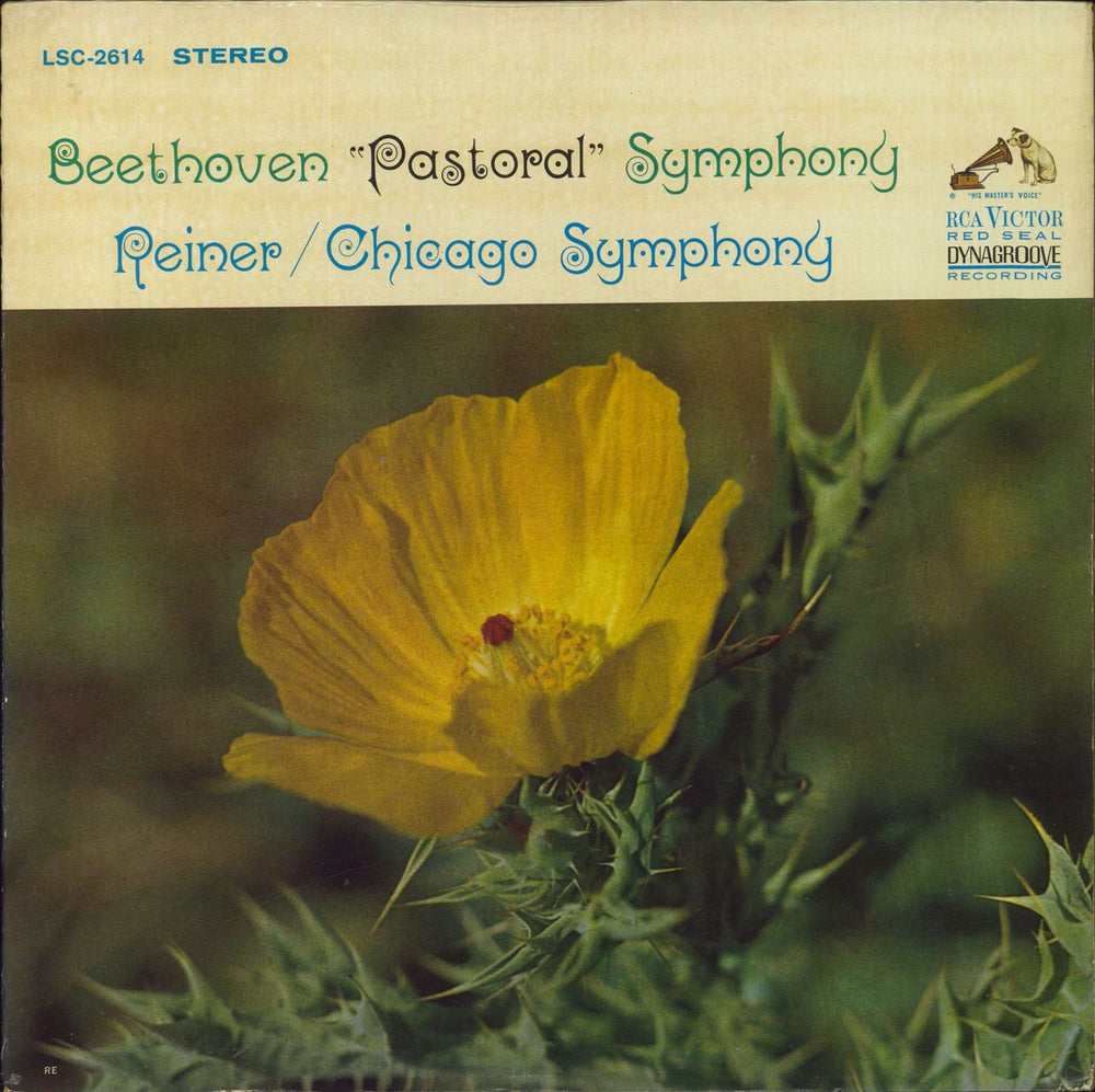 Ludwig Van Beethoven 'Pastoral' Symphony US vinyl LP album (LP record) LSC-2614