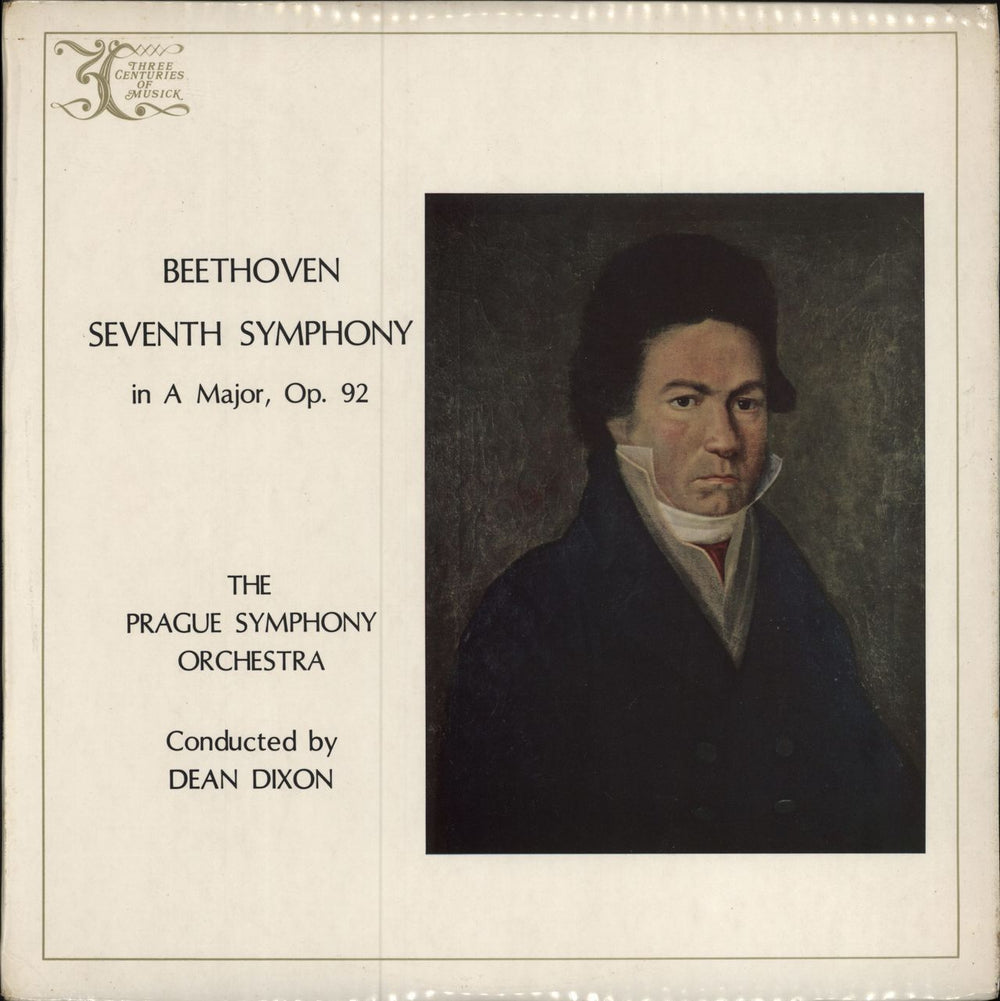 Ludwig Van Beethoven Seventh Symphony In A Major, Op. 92 UK vinyl LP album (LP record) 3C318