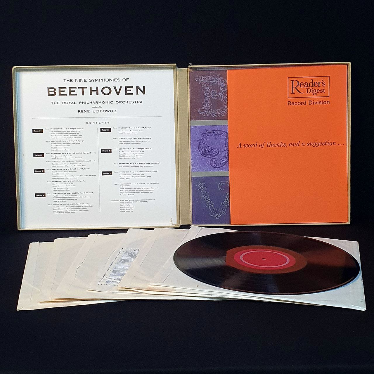 Ludwig Van Beethoven The Nine Symphonies of Beethoven UK Vinyl box set ...