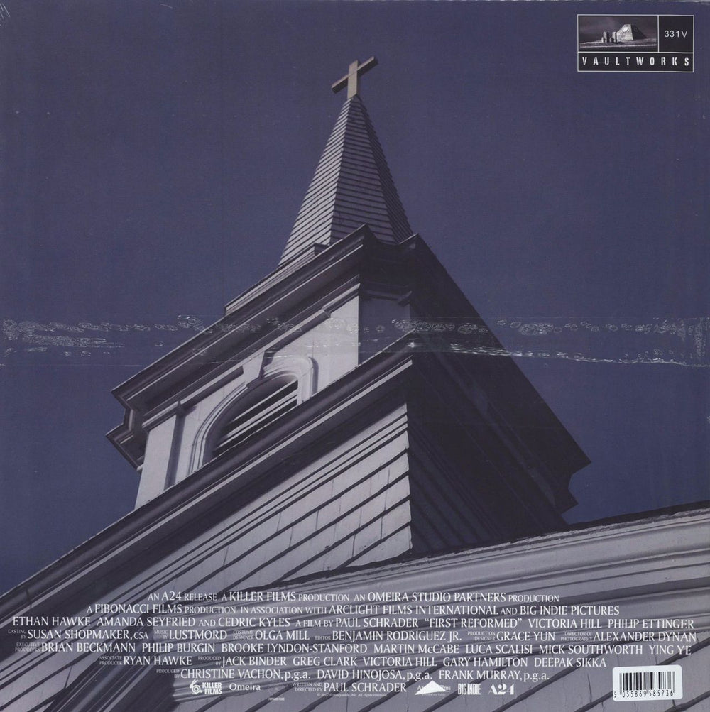 Lustmord First Reformed (Extended Motion Picture Soundtrack) + Shrink UK 2-LP vinyl record set (Double LP Album) 5055869585736