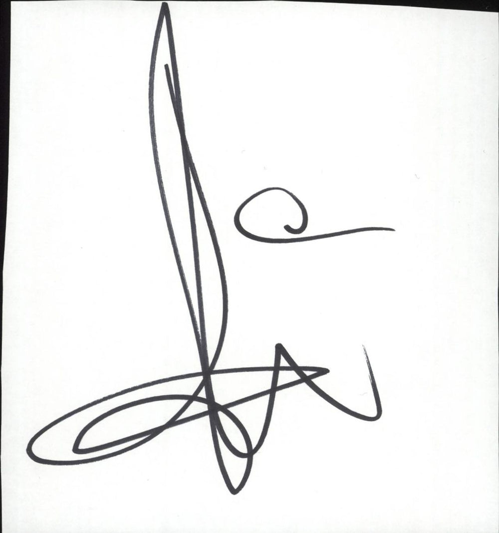 Lykke Li Autograph UK memorabilia AUTOGRAPH