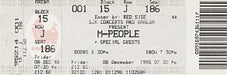 M-People Concert Ticket UK concert ticket