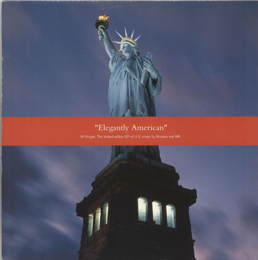 M-People Elegantly American EP UK 12" vinyl single (12 inch record / Maxi-single) 743212318821