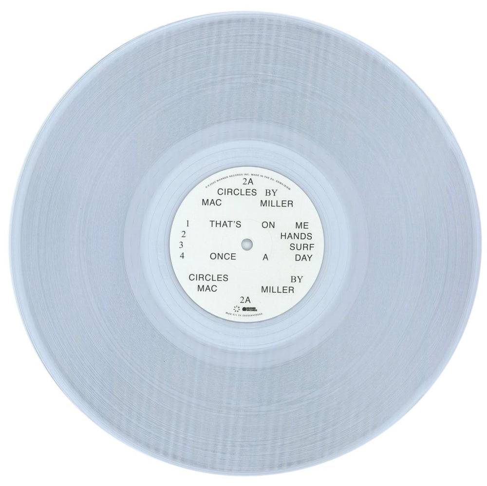 Mac Miller Circles UK 2-LP vinyl record set (Double LP Album) 1TM2LCI826734