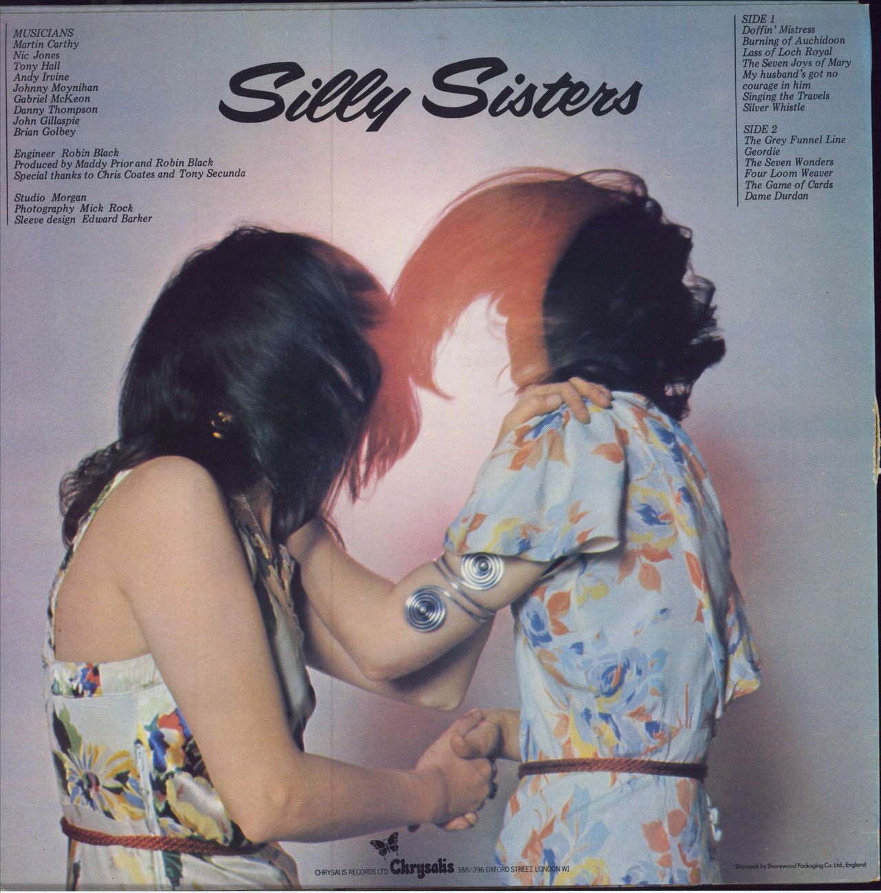 Maddy Prior & June Tabor Silly Sisters UK vinyl LP album (LP record)