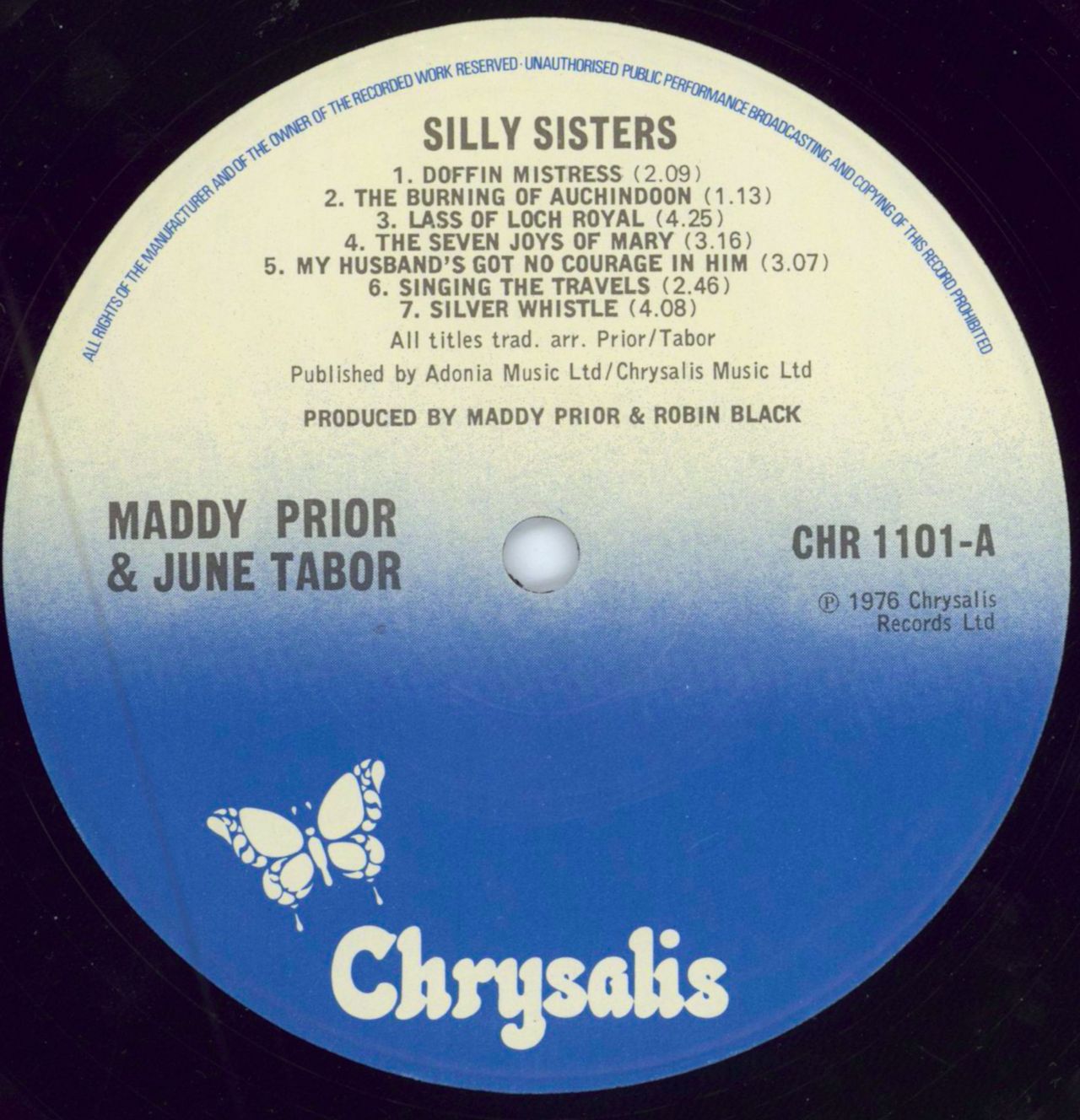 Maddy Prior & June Tabor Silly Sisters UK vinyl LP album (LP record) M5GLPSI784594