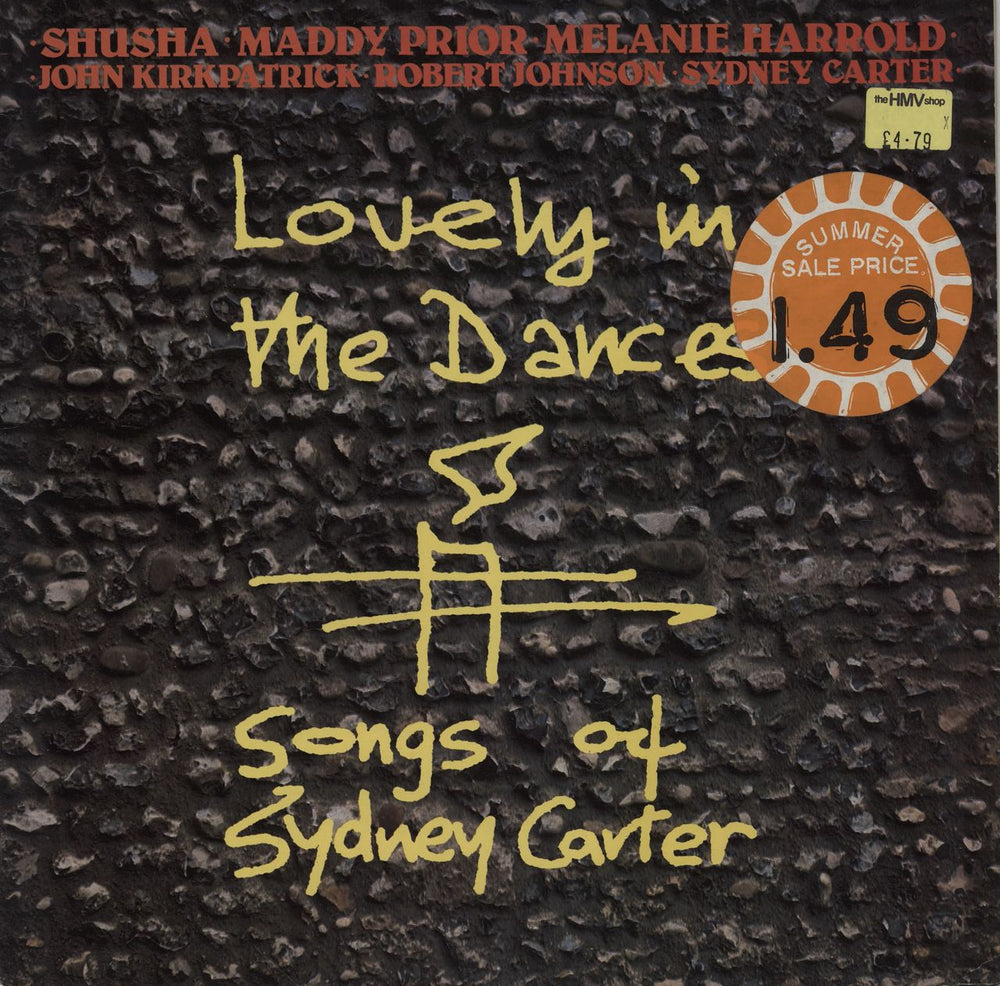 Maddy Prior Lovely In The Dances (Songs Of Sydney Carter) UK vinyl LP album (LP record) PLR032