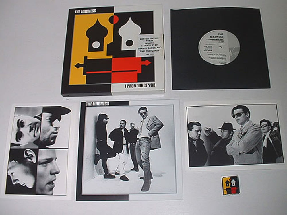 Madness I Pronounce You - Box Set UK 7" single box set MDN7XIP20380