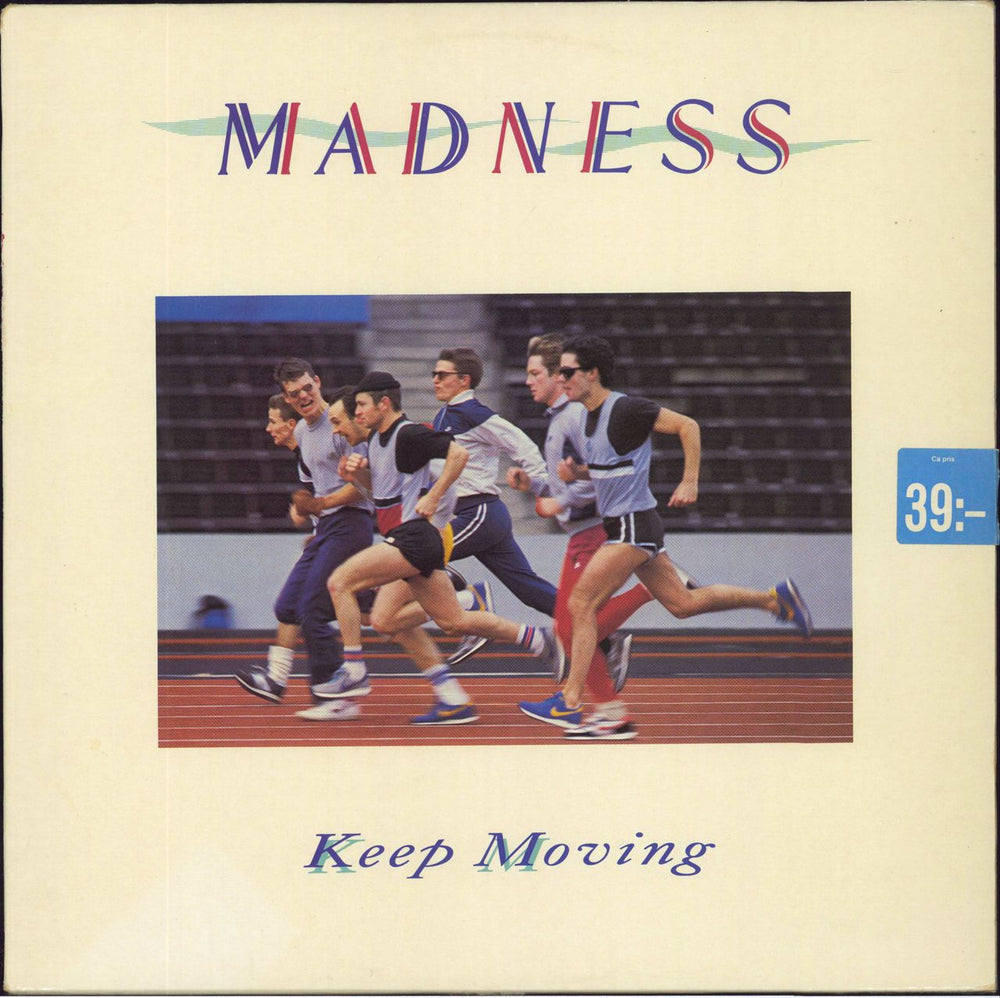 Madness Keep Moving Swedish vinyl LP album (LP record) SEEZ53