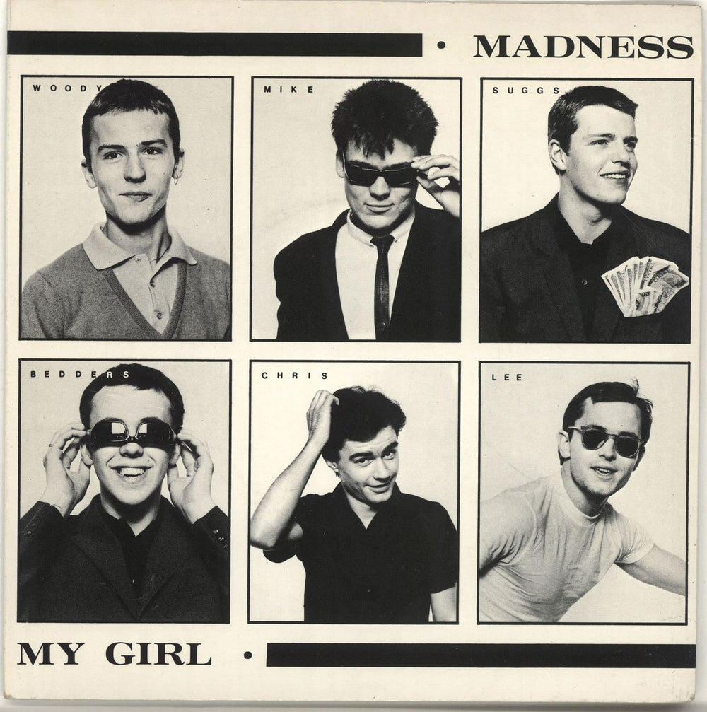 Madness My Girl - 4pr - P/S UK 7" vinyl single (7 inch record / 45) BUY62