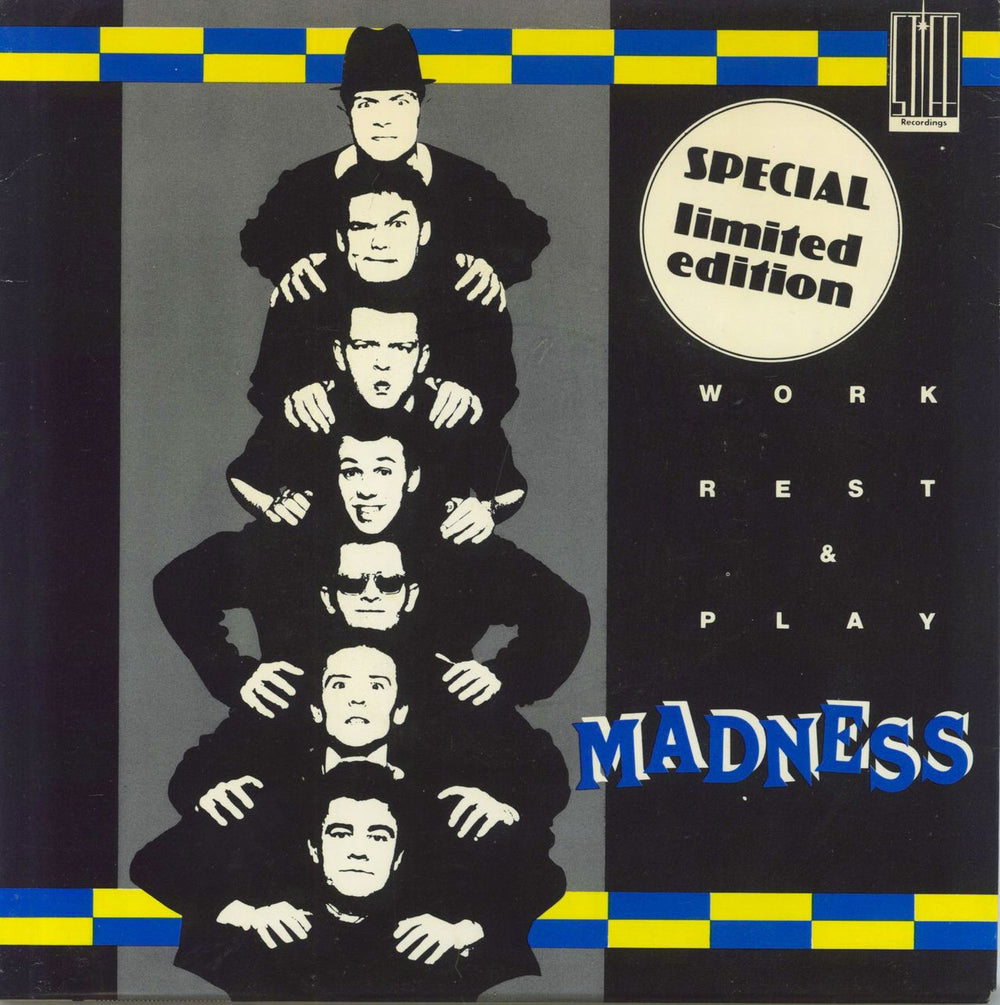 Madness Work Rest & Play EP Australian 7" vinyl single (7 inch record / 45) K7868