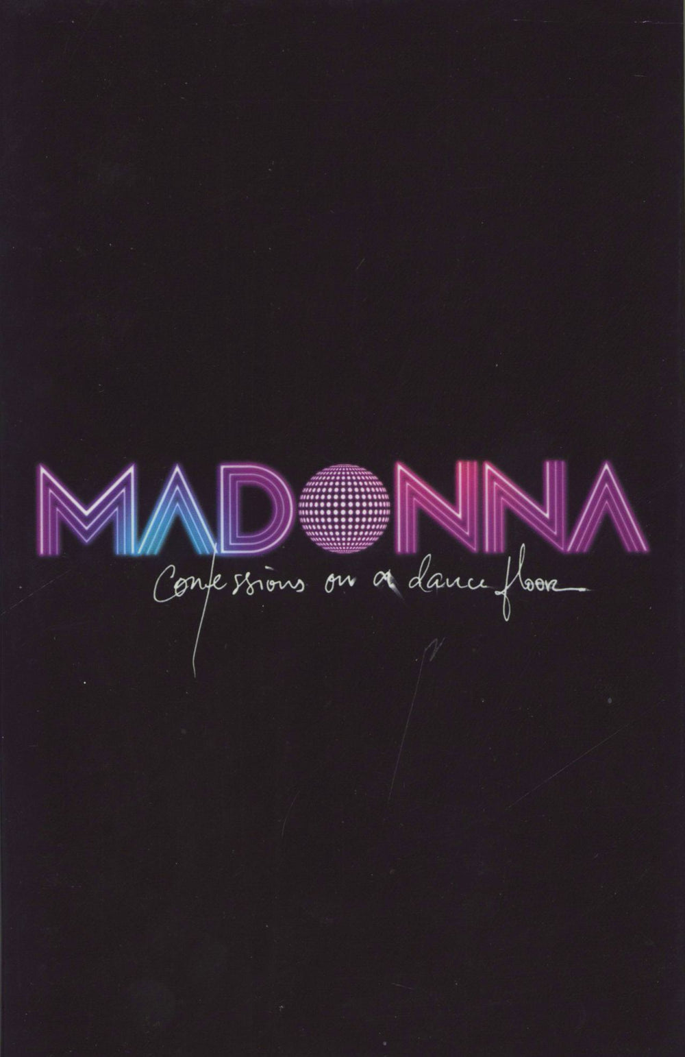 Madonna Confessions On A Dance Floor US CD album (CDLP) 49464-2