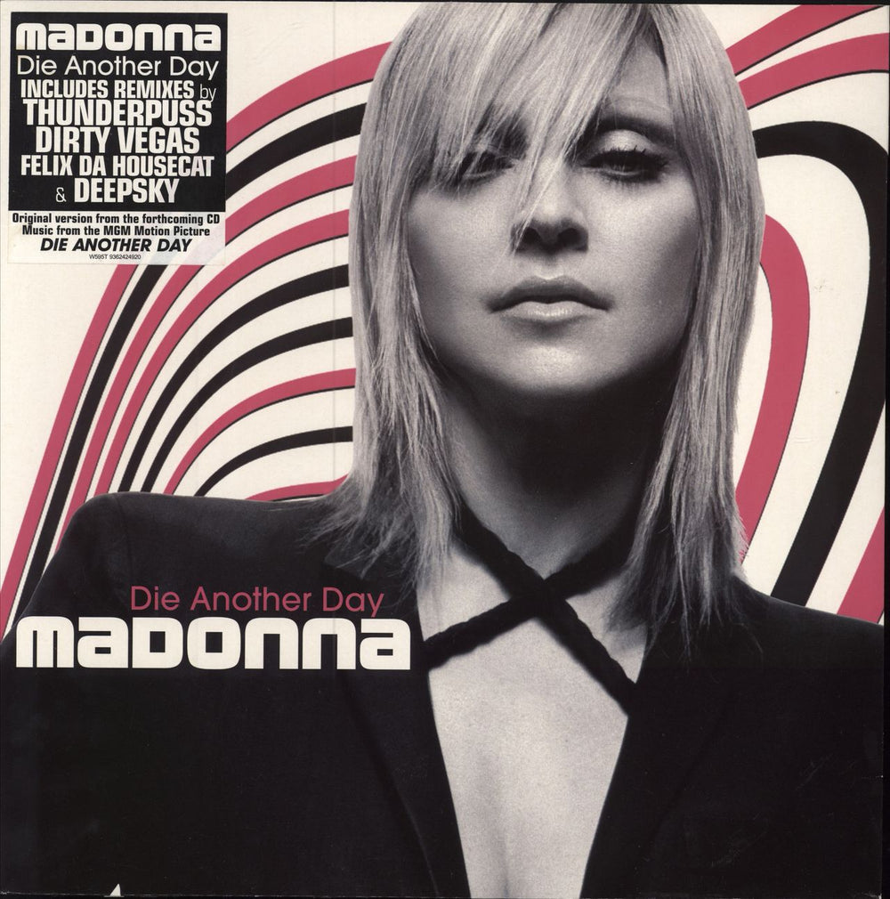 Madonna Die Another Day - Doublepack UK 12" vinyl single (12 inch record / Maxi-single) W595T