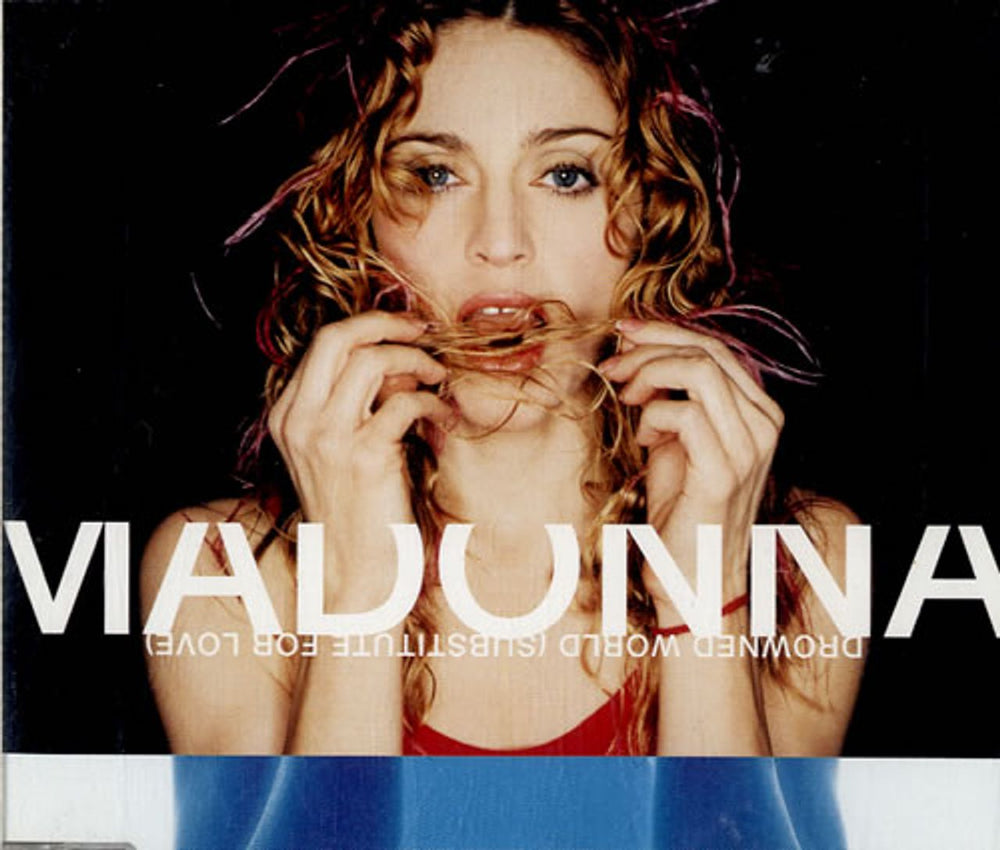 Madonna Drowned World / Substitute For Love UK CD single (CD5 / 5") W0453CD1