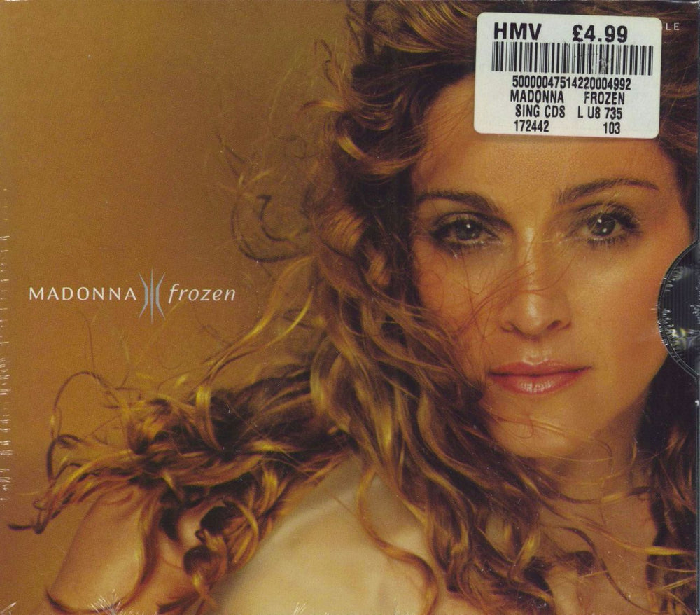 Madonna Frozen US CD single (CD5 / 5") 17244