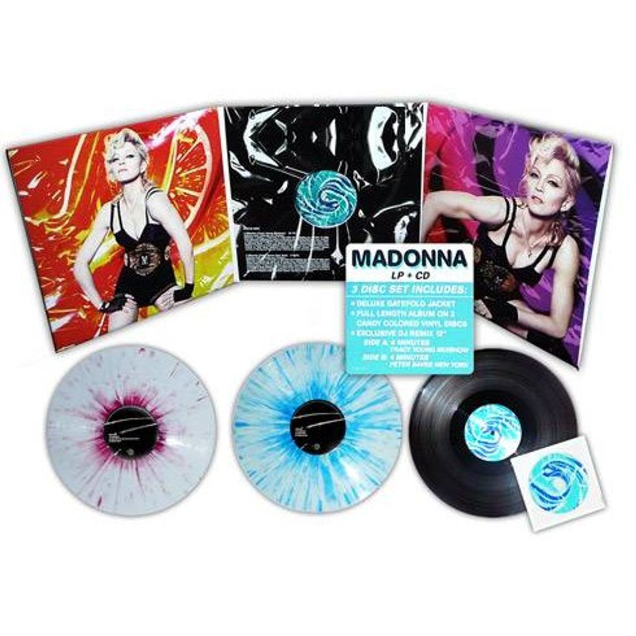 Madonna Hard Candy - Sealed US 3-LP vinyl set — RareVinyl.com