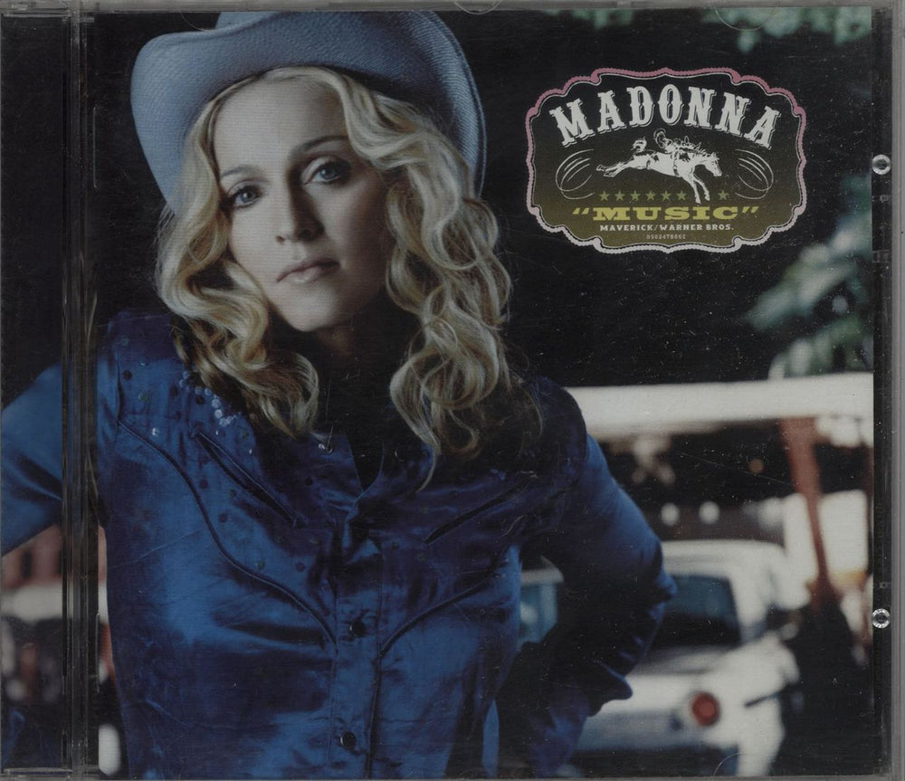 Madonna Music Australian CD album (CDLP) 9362478662