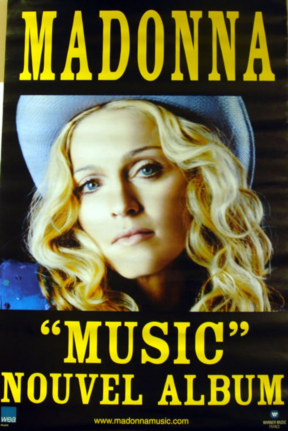 Madonna Music - Nouvel Album French Promo poster 30 X 47