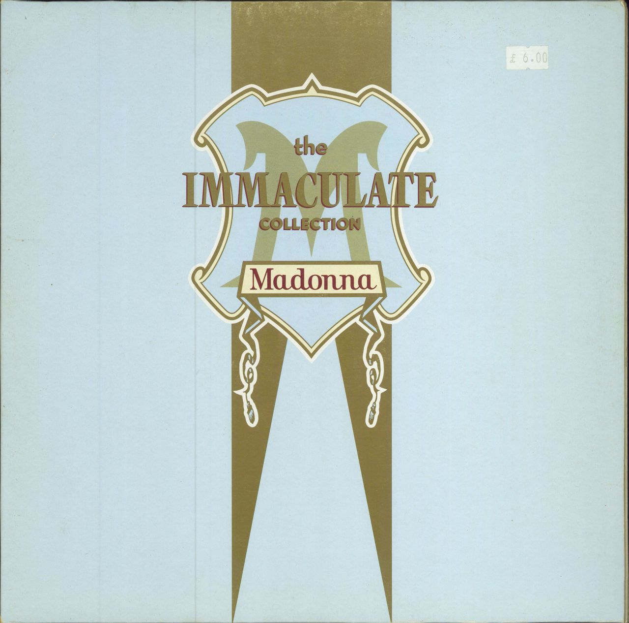 Madonna The Immaculate Collection - EX UK 2-LP vinyl record set (Double LP Album) WX370