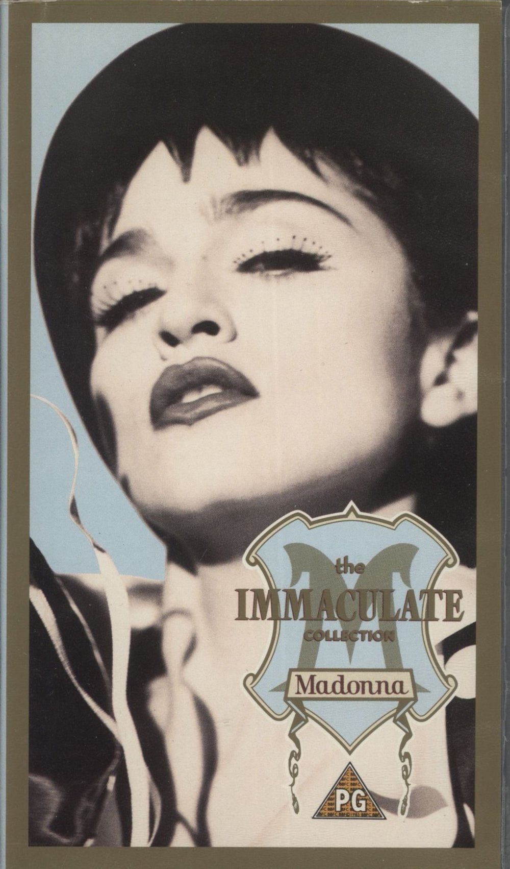 Madonna The Immaculate Collection UK video (VHS or PAL or NTSC) 7599-38214-3