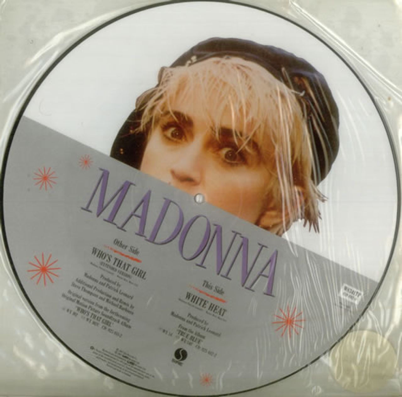 Madonna Whos That Girl Stickered Sleeve Uk 12 Picture Disc