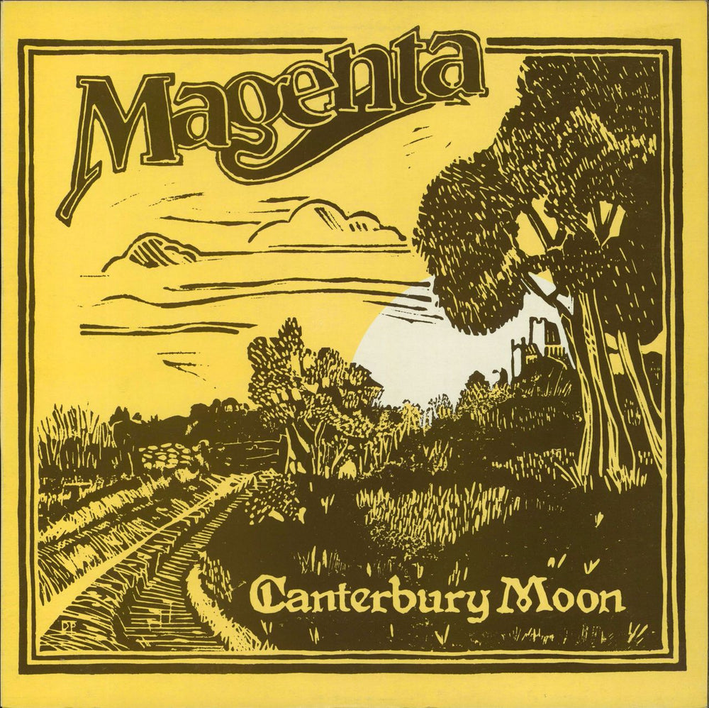 Magenta (Folk) Canterbury Moon UK vinyl LP album (LP record) COT.821