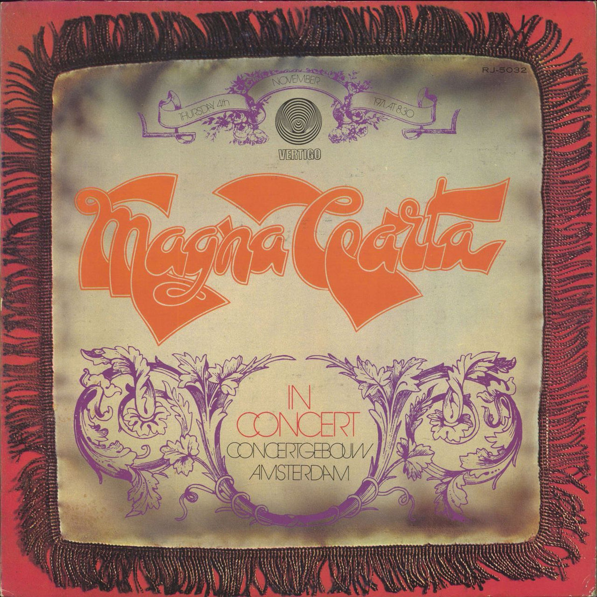 Magna Carta In Concert Japanese Promo Vinyl LP
