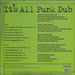 MAL-ONE It's All Punk Dub - RSD 22 UK vinyl LP album (LP record) 3ZOLPIT788381
