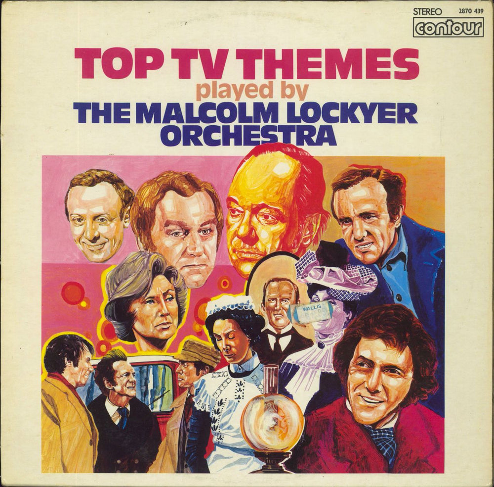 Malcolm Lockyer Top TV Themes UK vinyl LP album (LP record) 2870439