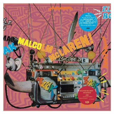 Malcolm McLaren Duck Rock - 40th Anniversary + Duck For The Oyster Art Print UK 2-LP vinyl record set (Double LP Album) MMDR1