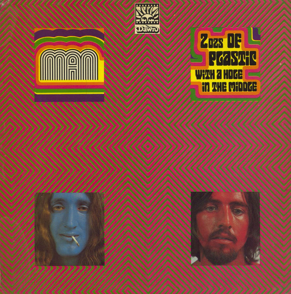 Man 2 Ozs Of Plastic With A Hole In The Middle - 2nd - VG UK vinyl LP album (LP record) DNLS3003