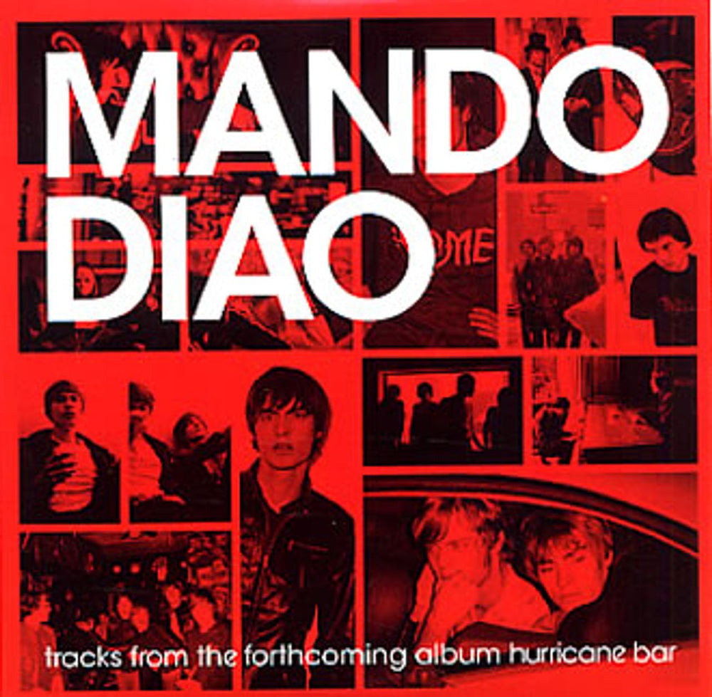 Mando Diao Tracks From The Forthcoming Album Hurricane Bar UK Promo CD single (CD5 / 5") CDPRO4356