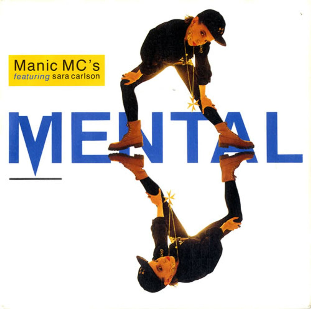 Manic MCs Mental UK 7" vinyl single (7 inch record / 45) PB43037