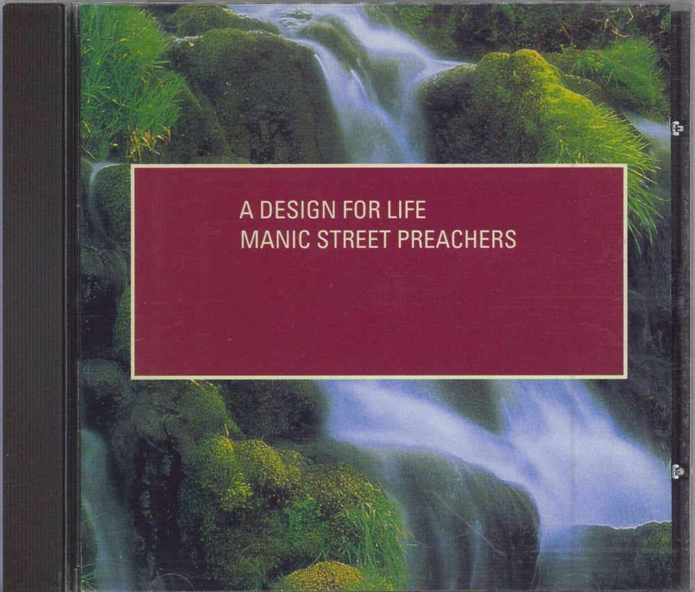 Manic Street Preachers A Design For Life US Promo CD single (CD5 / 5") ESK8297