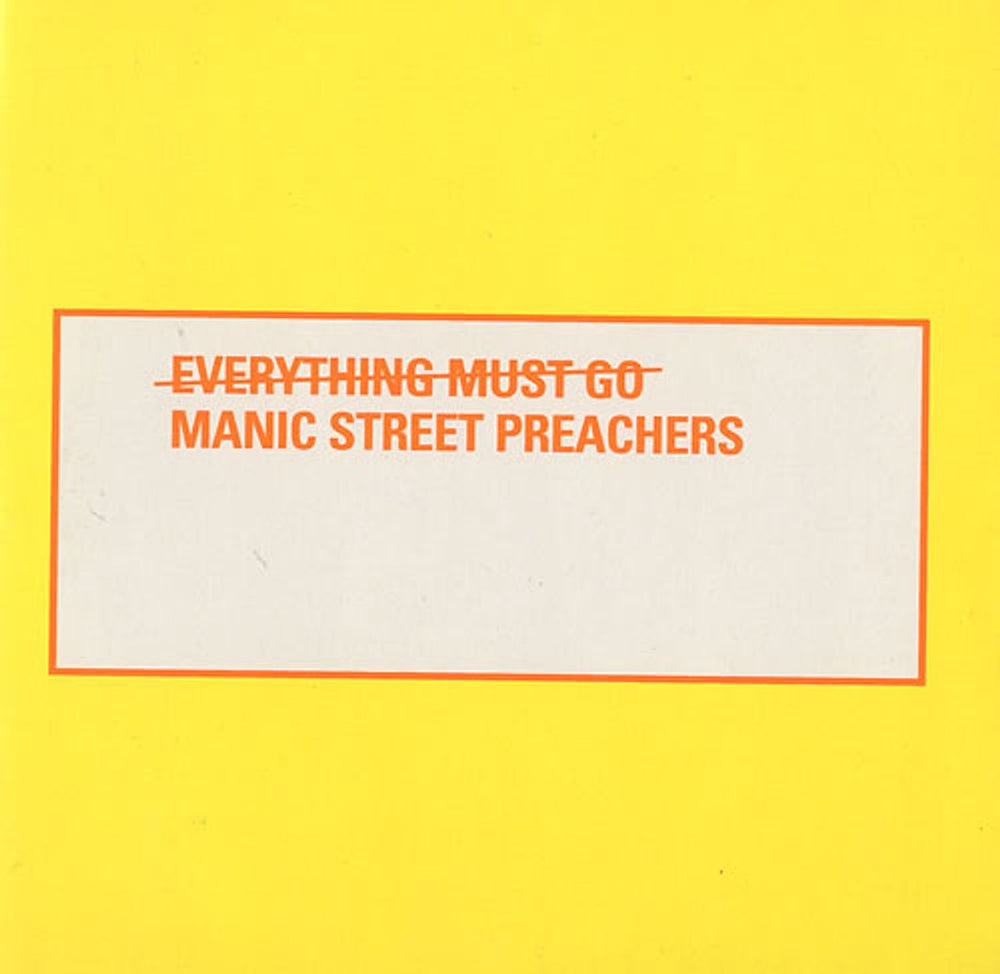 Manic Street Preachers Everything Must Go - 2-track Austrian CD single (CD5 / 5") 663532-1