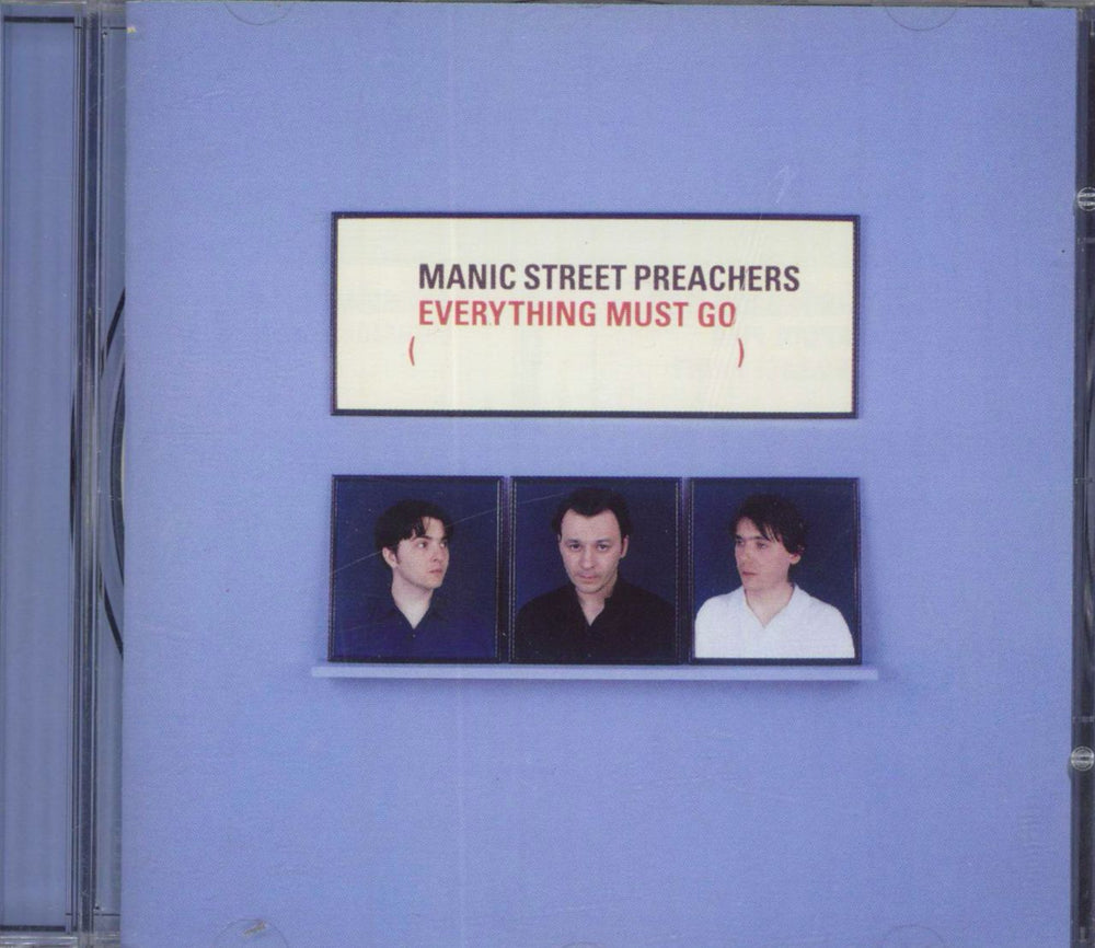 Manic Street Preachers Everything Must Go UK CD album (CDLP) 4839302