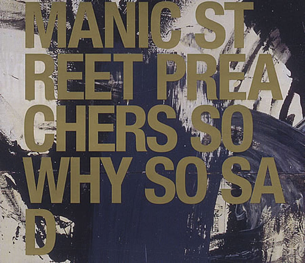 Manic Street Preachers So Why So Sad UK Promo CD single (CD5 / 5") SAMPSCS9626
