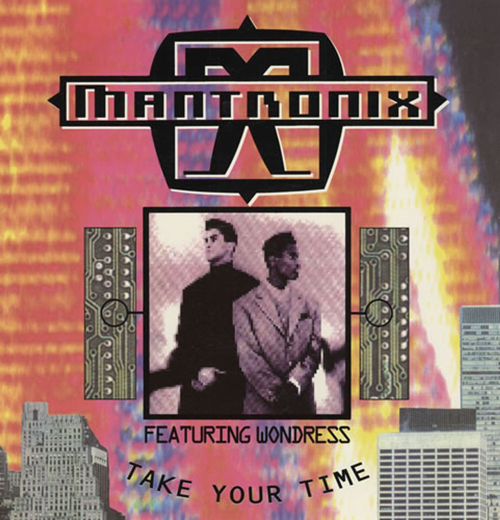Mantronix Take Your Time UK 12" vinyl single (12 inch record / Maxi-single) 12CL573