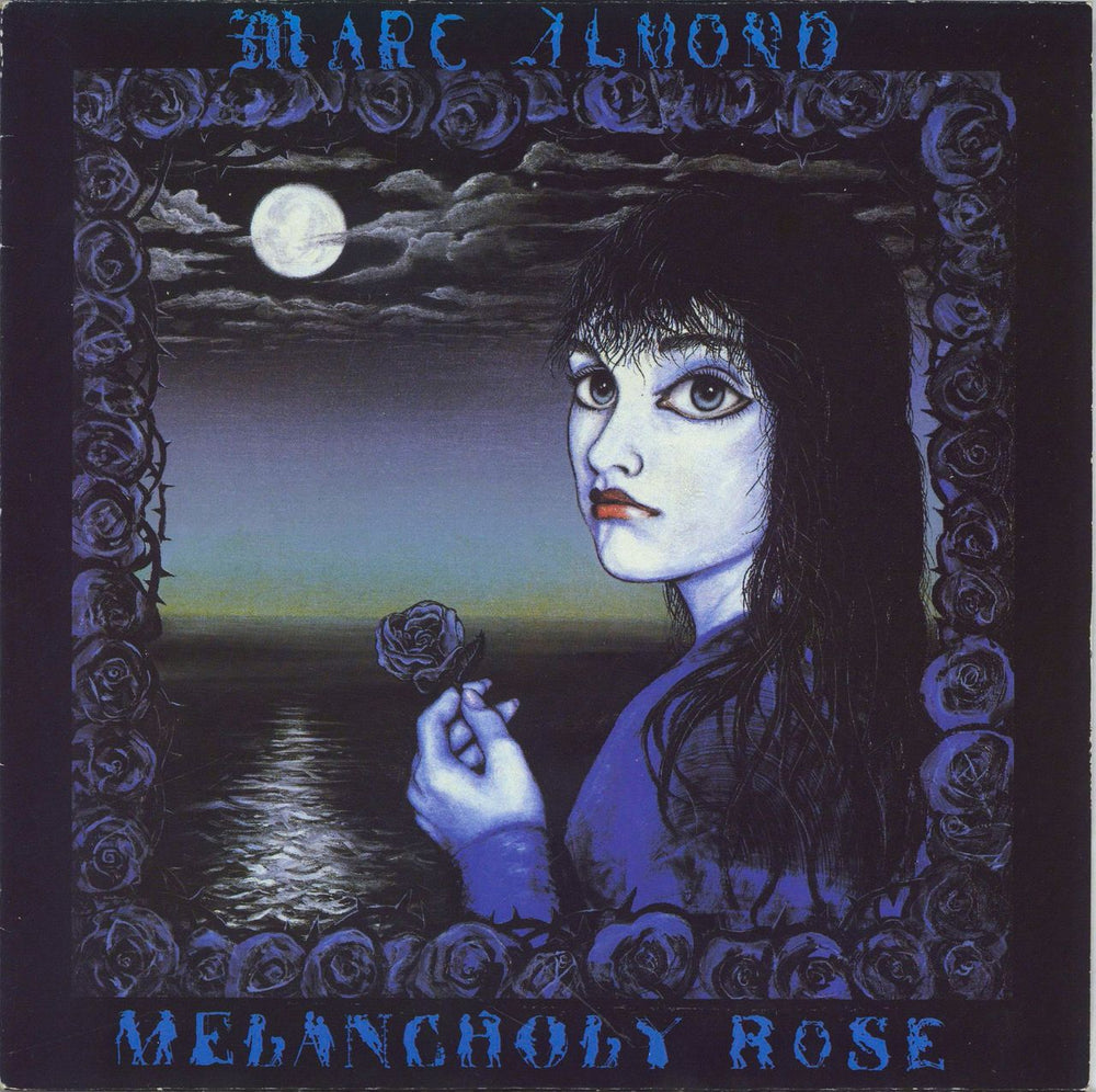 Marc Almond Melancholy Rose - Promo Stickered UK 7" vinyl single (7 inch record / 45) GLOW4