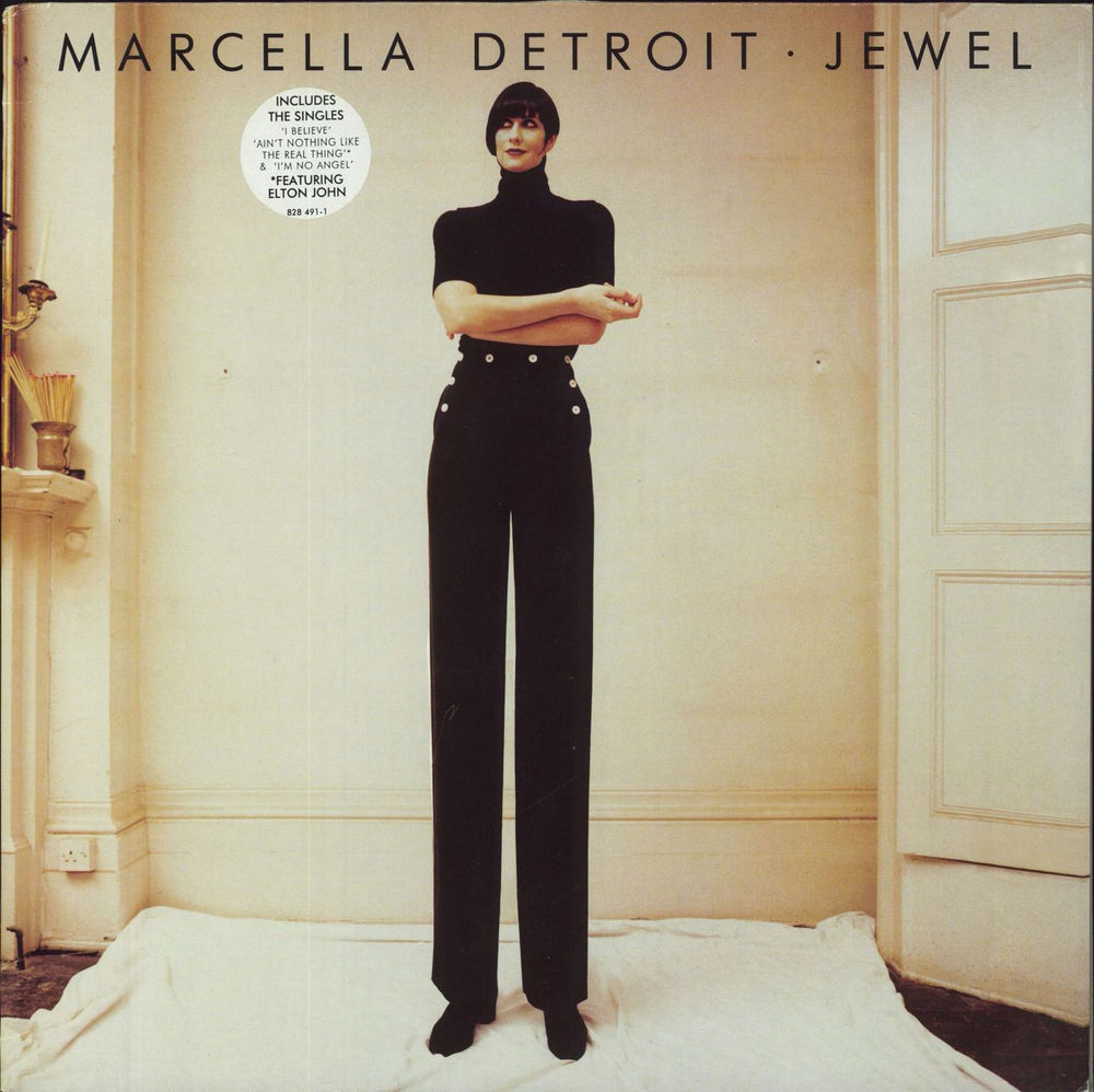 Marcella Detroit Jewel UK vinyl LP album (LP record) 828491-1