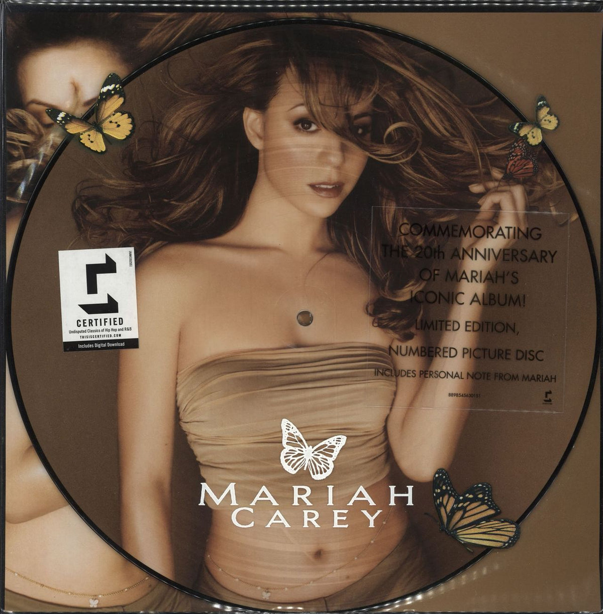 超豪華レア　90\'s Mariah Carey Butterfly tシャツ トップス