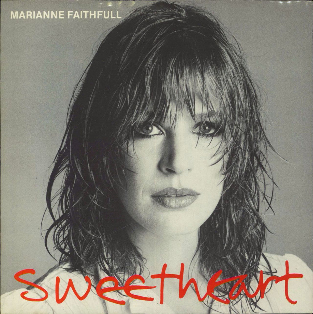 Marianne Faithfull Sweetheart UK 7" vinyl single (7 inch record / 45) WIP6752