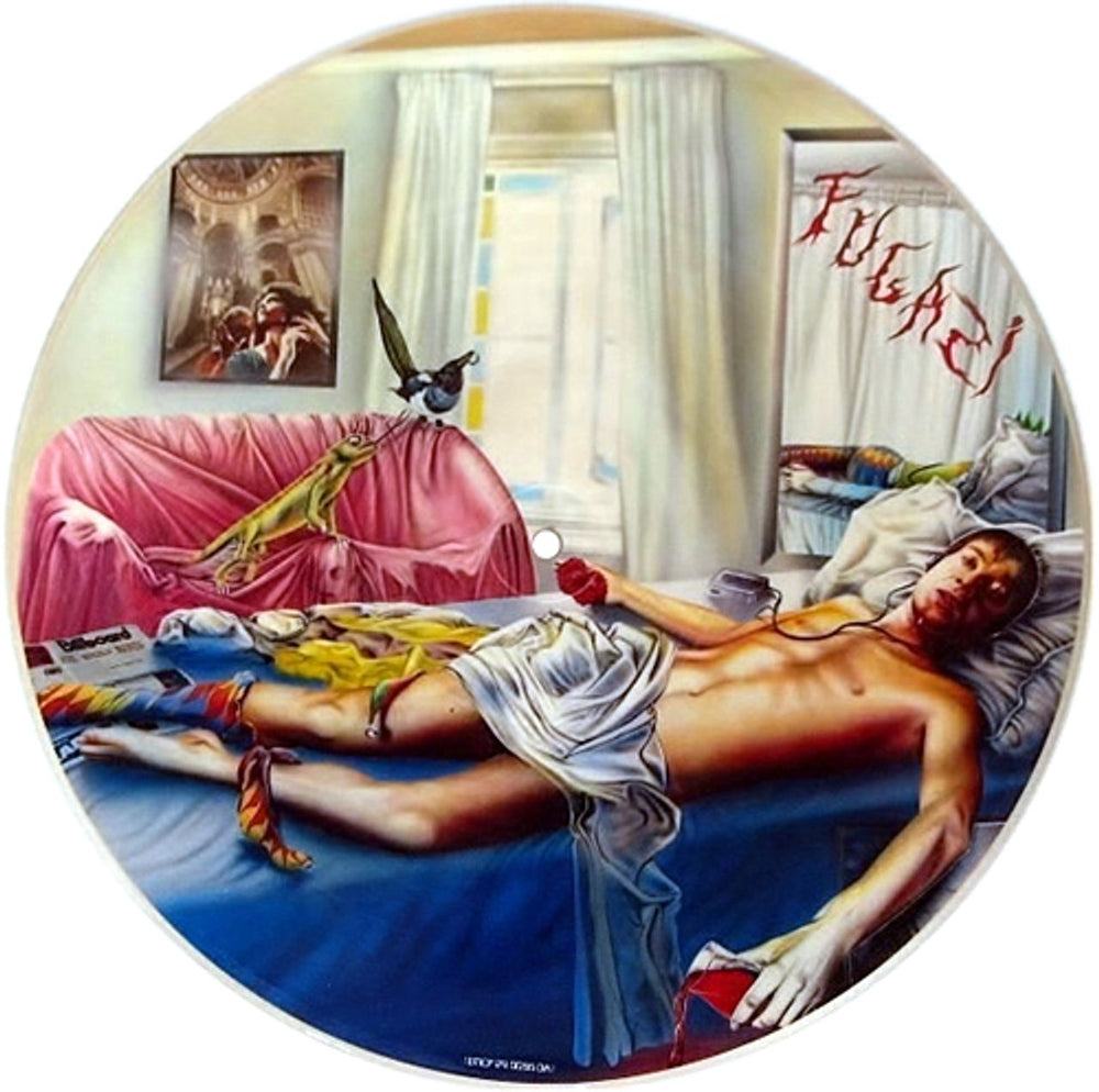 Marillion Fugazi UK picture disc LP (vinyl picture disc album) EMCP2400850