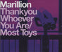 Marillion Thank You Whoever You Are / Most Toys UK 2-CD single set (Double CD single) MAR2STH402591