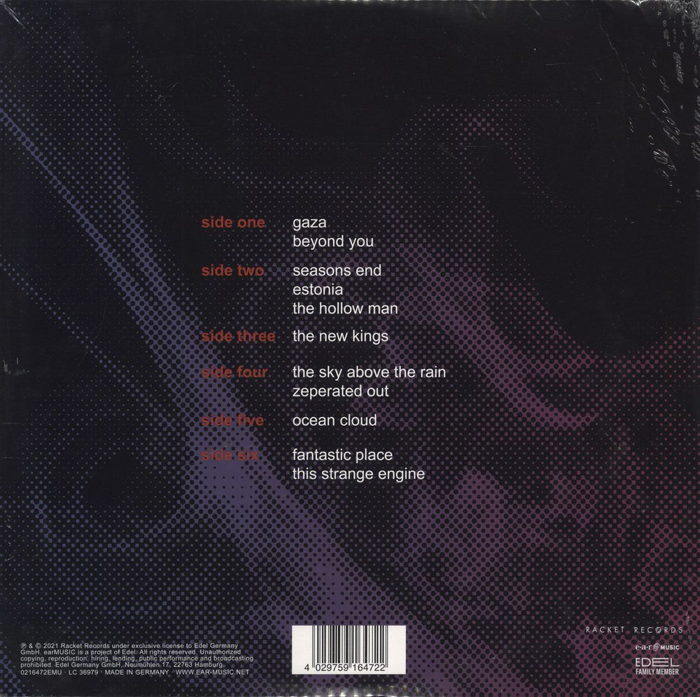 Marillion With Friends At St David's - Violet Transparent Vinyl UK 3-LP vinyl record set (Triple LP Album) 4029759165736